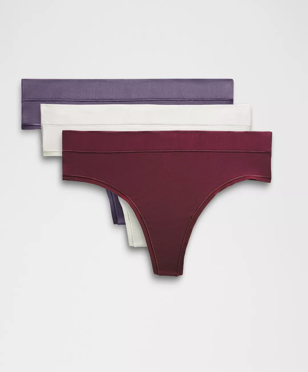 UnderEase High-Rise Thong Underwear *3 Pack