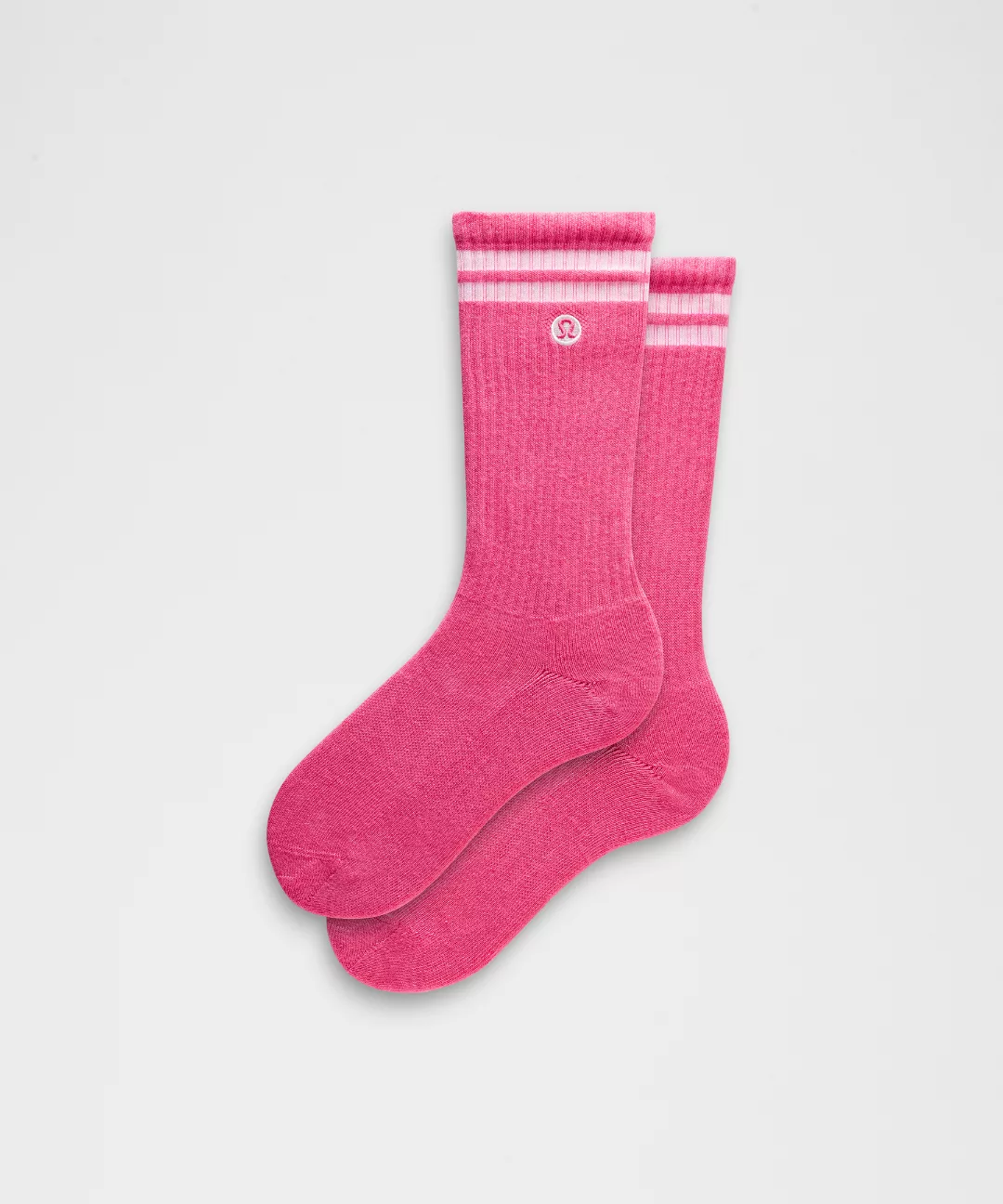 Unisex Daily Essential Crew Socks *Stripe