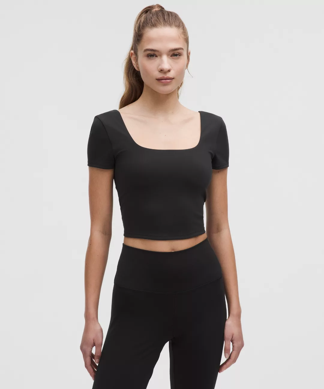 Wunder Under SmoothCover Square-Neck T-Shirt