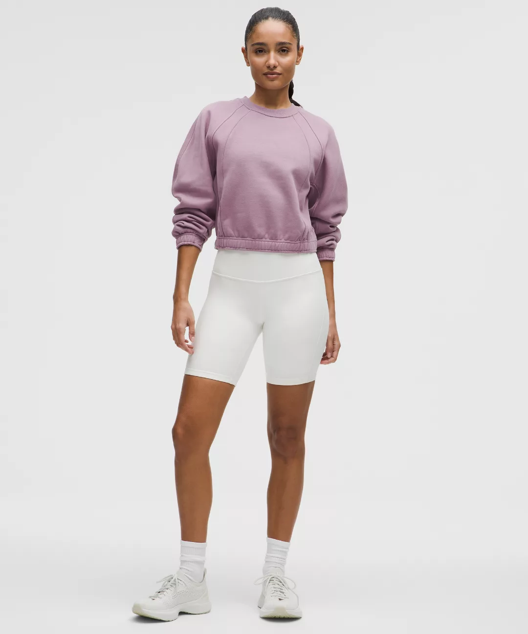 Scuba Cropped Relaxed Crewneck
