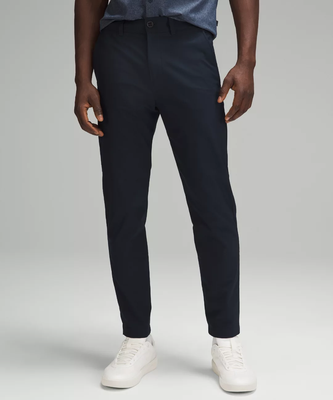 Slim-Tapered Smooth Twill Trouser *Cropped