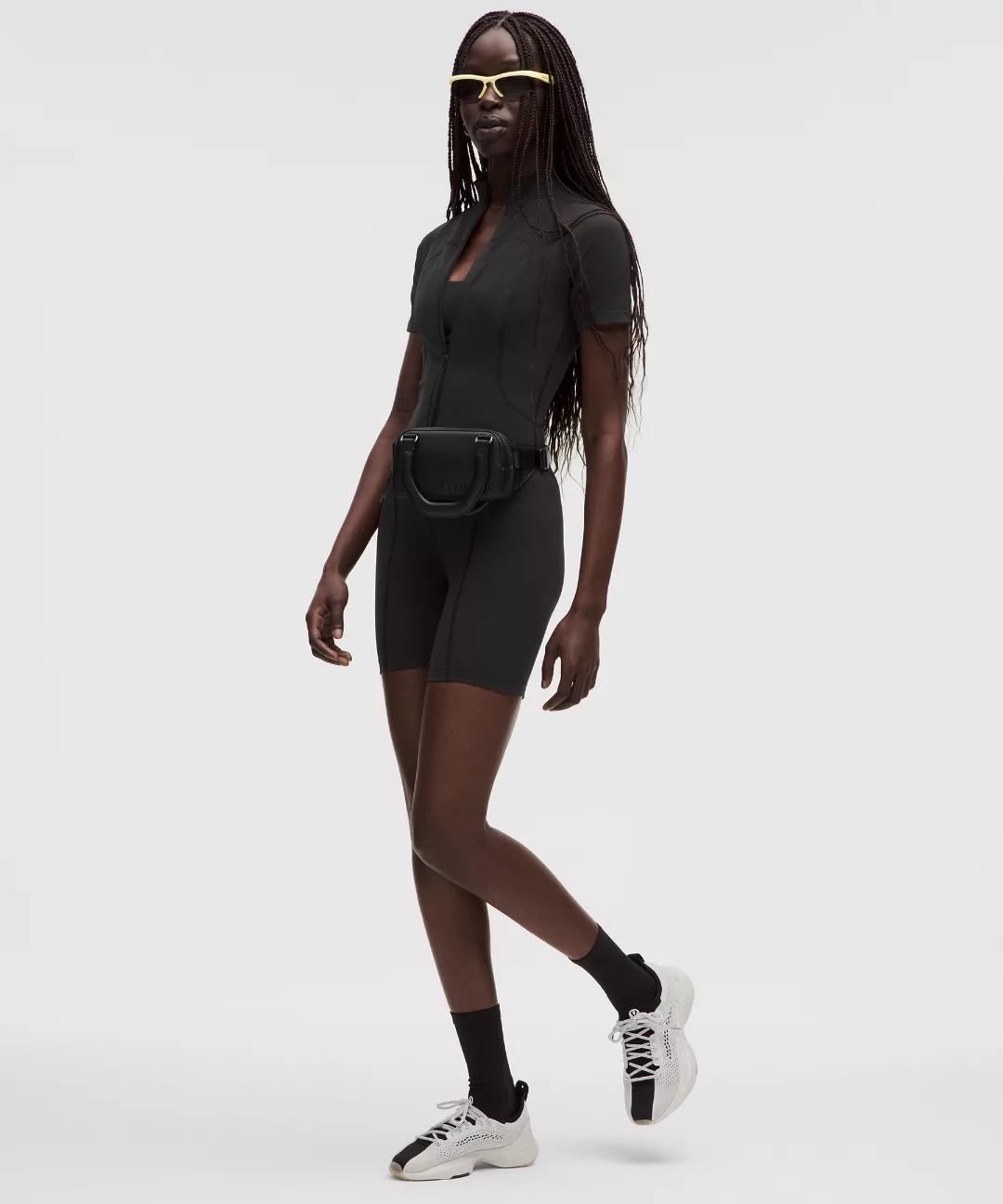Everlux Front-Zip Bodysuit 6"