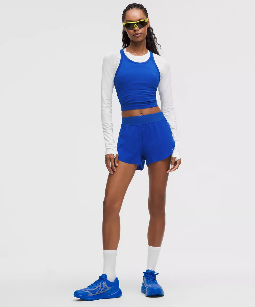 Swiftly Tech Cropped Racerback Tank Top 2.0