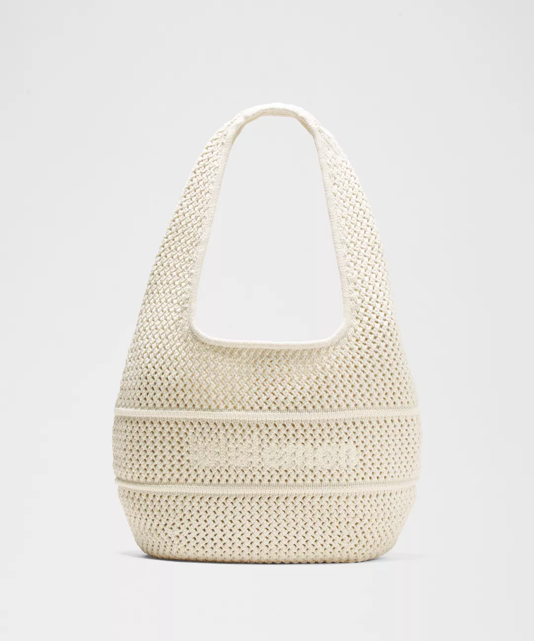 Cotton Crochet Shoulder Bag 7L