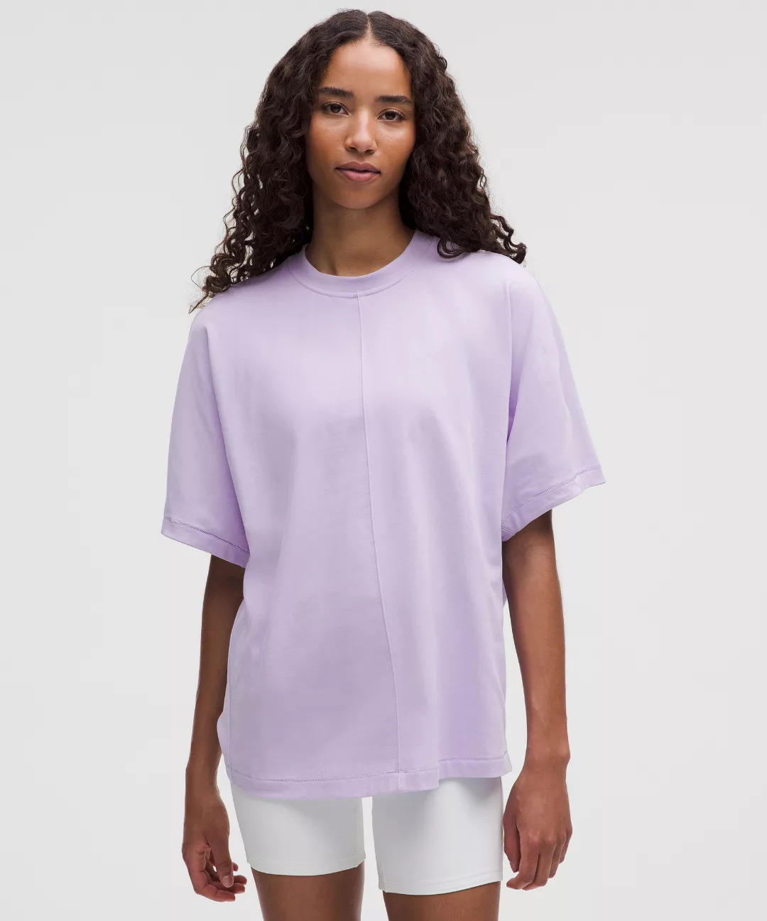 Cotton Jersey Oversized Dolman Tee *Stitch Detail