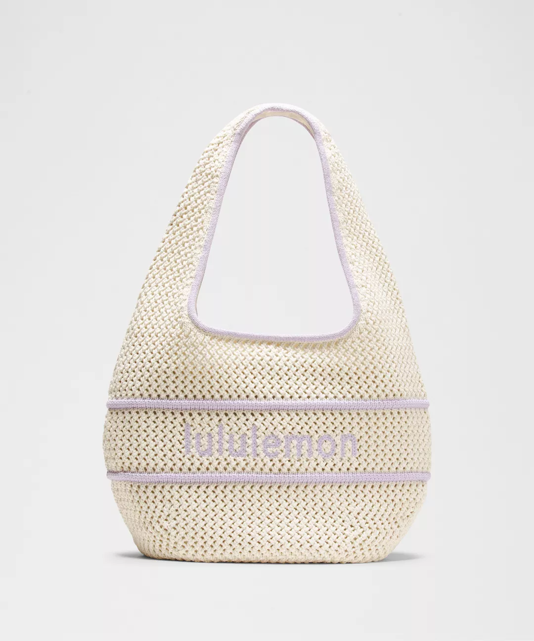 Cotton Crochet Shoulder Bag 7L
