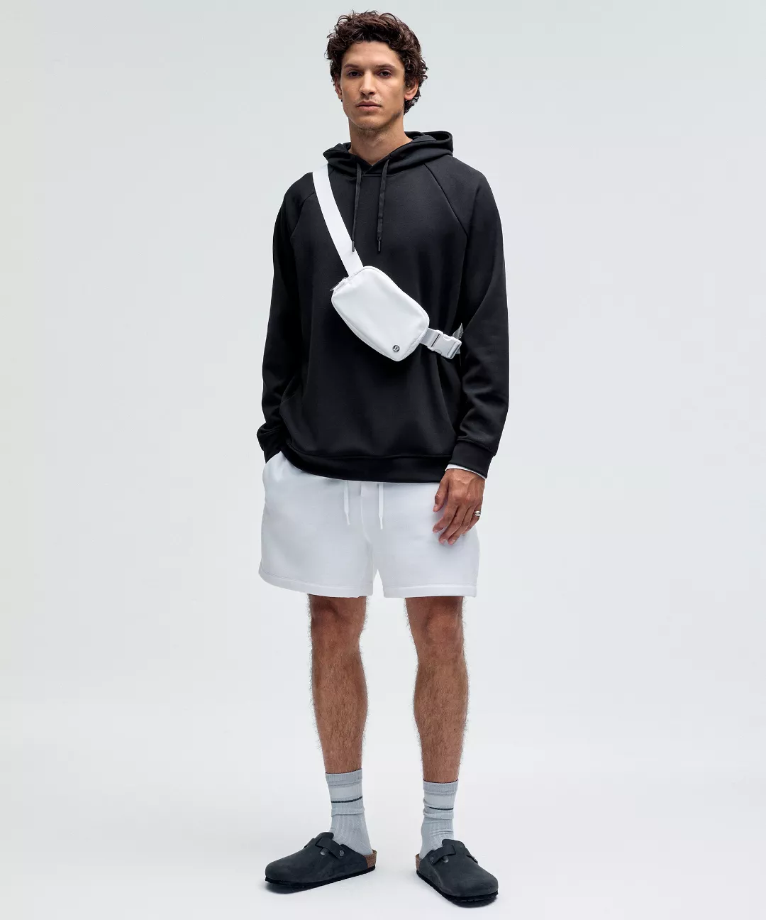 Smooth Spacer Classic-Fit Pullover Hoodie
