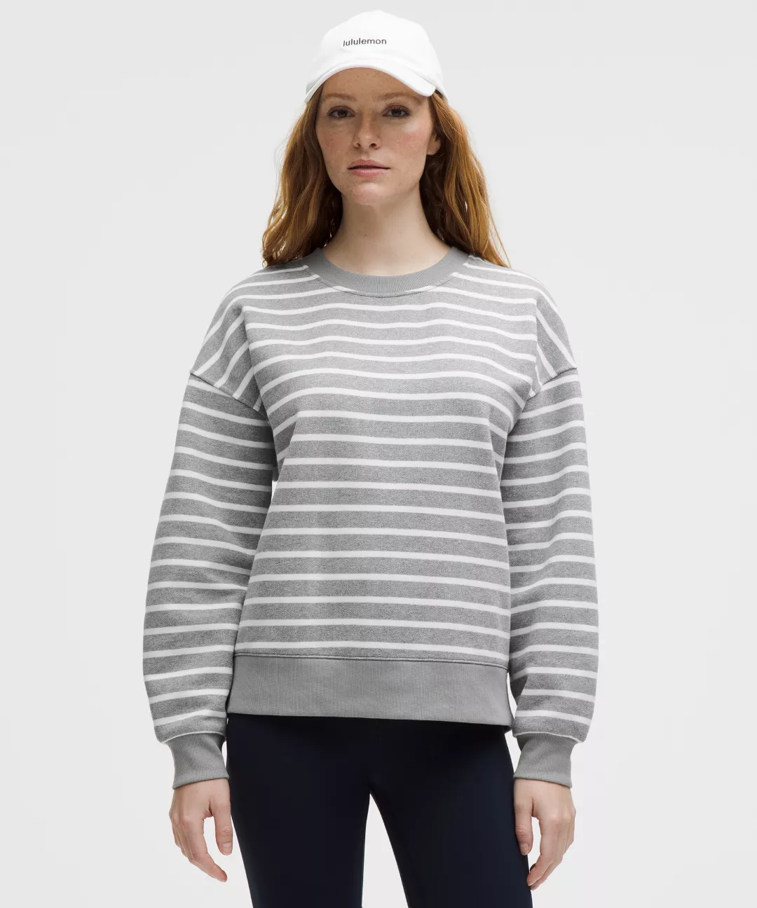 Perfectly Oversized Fleece Crewneck Pullover