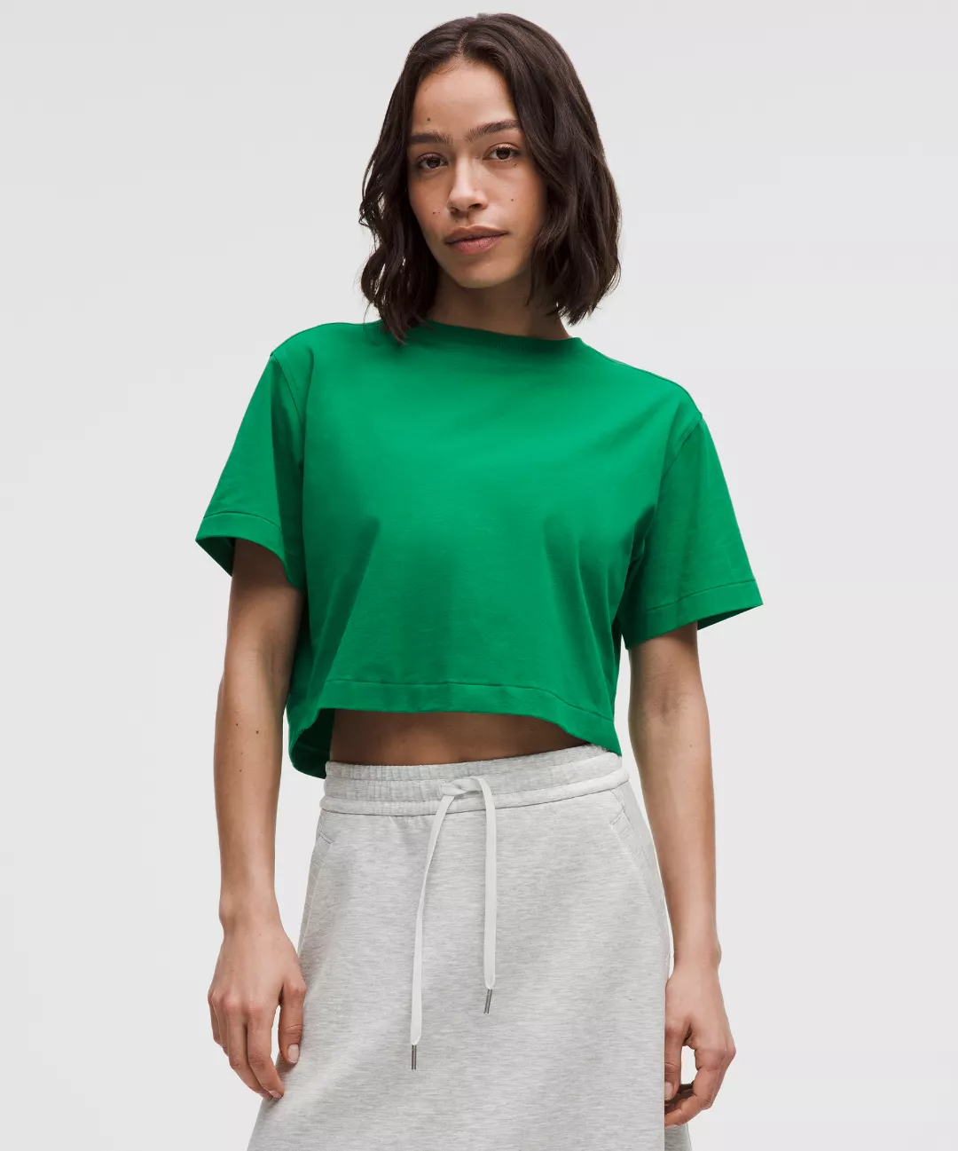 All Yours Organic Cotton Cropped T-Shirt