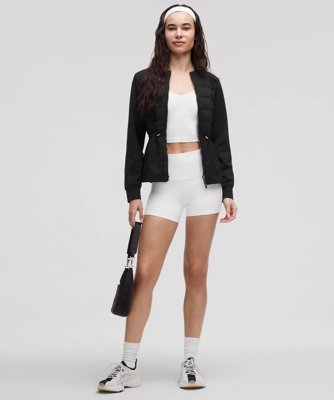 Down-Filled Cinch-Waist Jacket