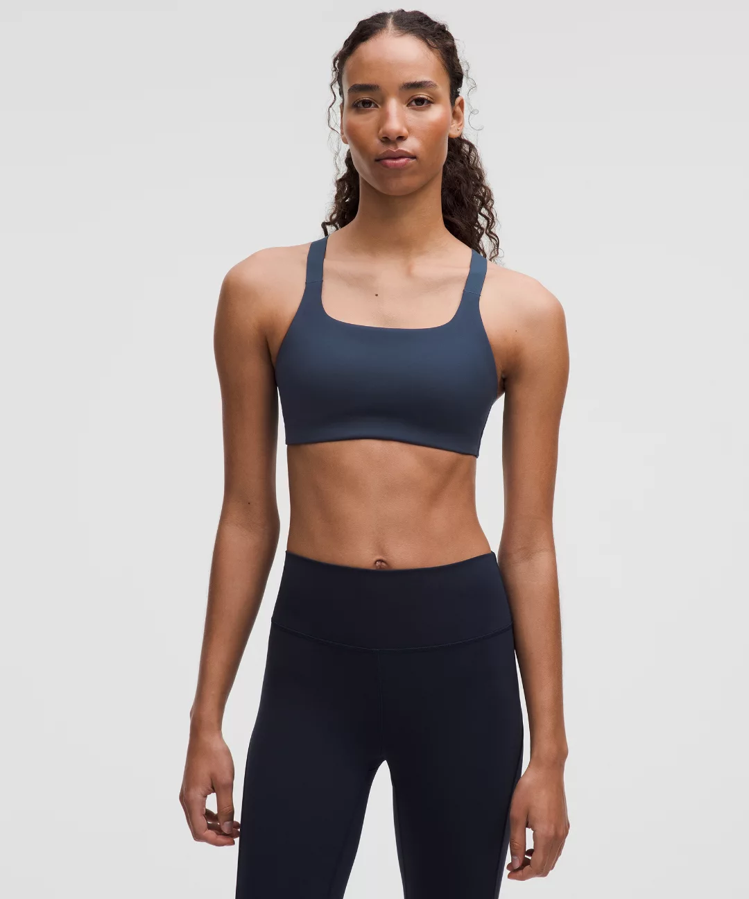 Ultralu Square-Neck Workout Bra *Medium Support, B/C Cup