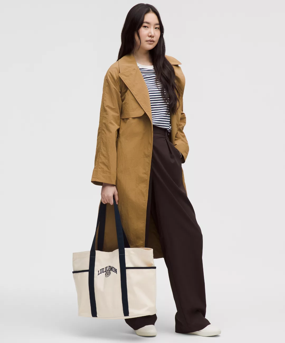 Daily Multi-Pocket Canvas Tote Bag 20L *Collegiate