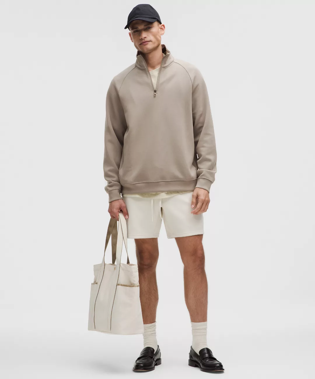 Smooth Spacer Quarter Zip