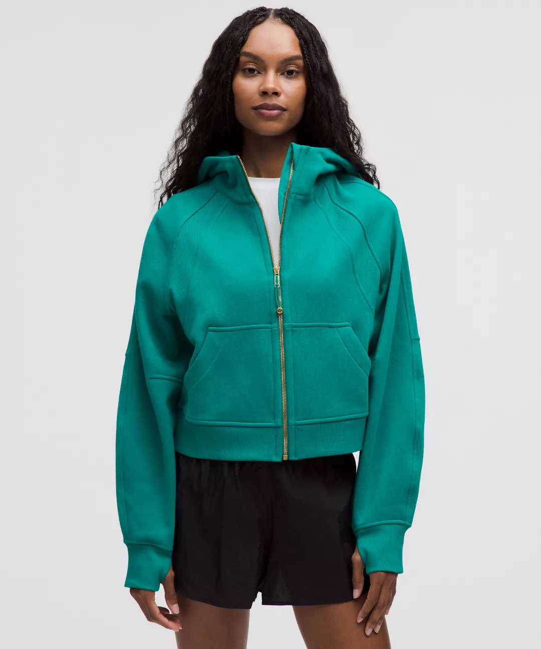 Scuba Oversized Full-Zip Hoodie