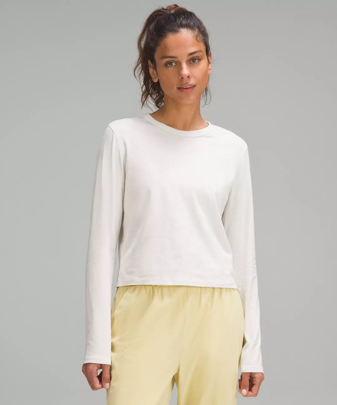 Classic-Fit Cotton-Blend Long-Sleeve Shirt