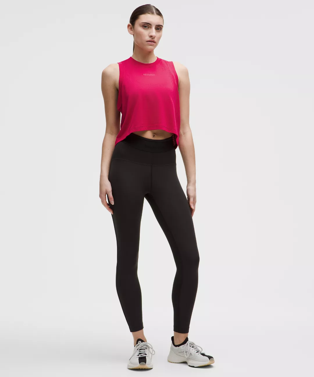 Swiftly High-Low Cropped Tank Top
