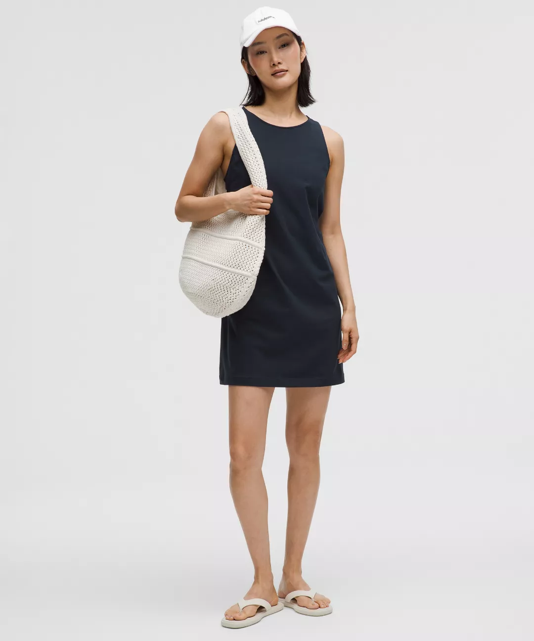 Organic Cotton Cinched-Waist Dress