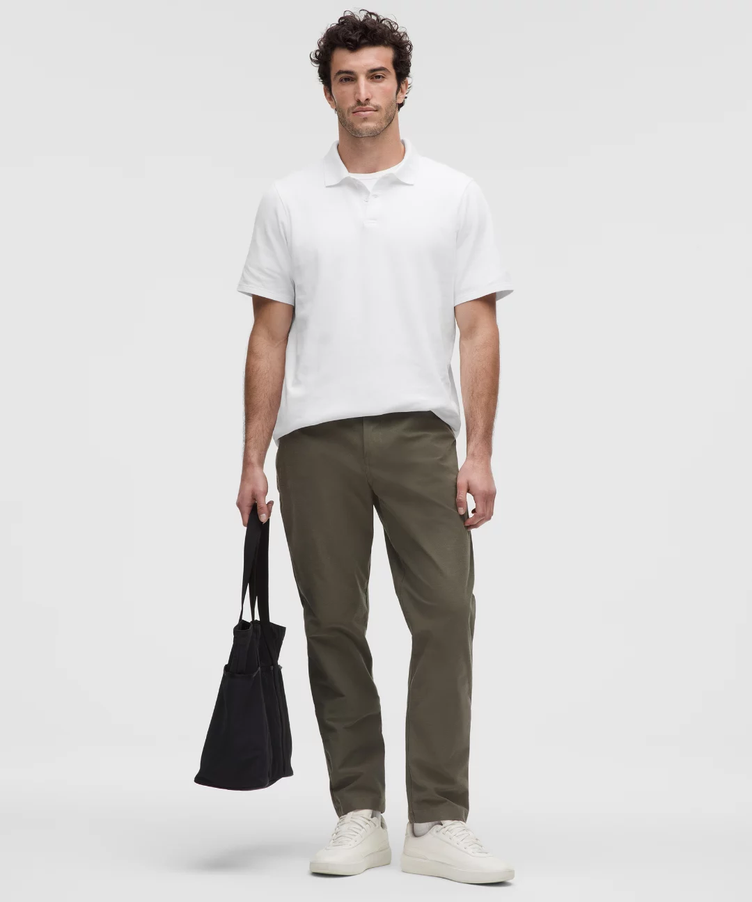 Cotton Pique Short-Sleeve Polo Shirt