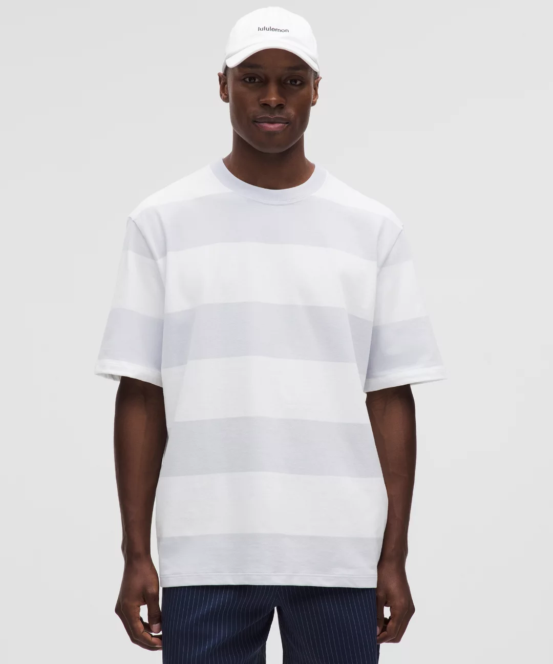 Heavyweight Cotton Jersey T-Shirt *Stripe