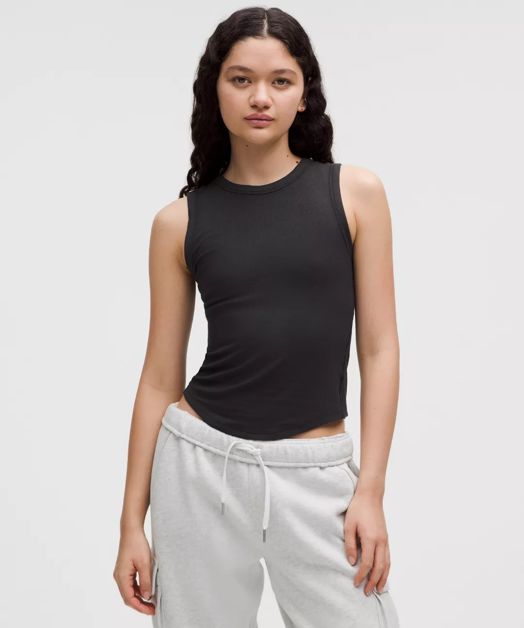 Hold Tight Crewneck Tank Top *Waist Length