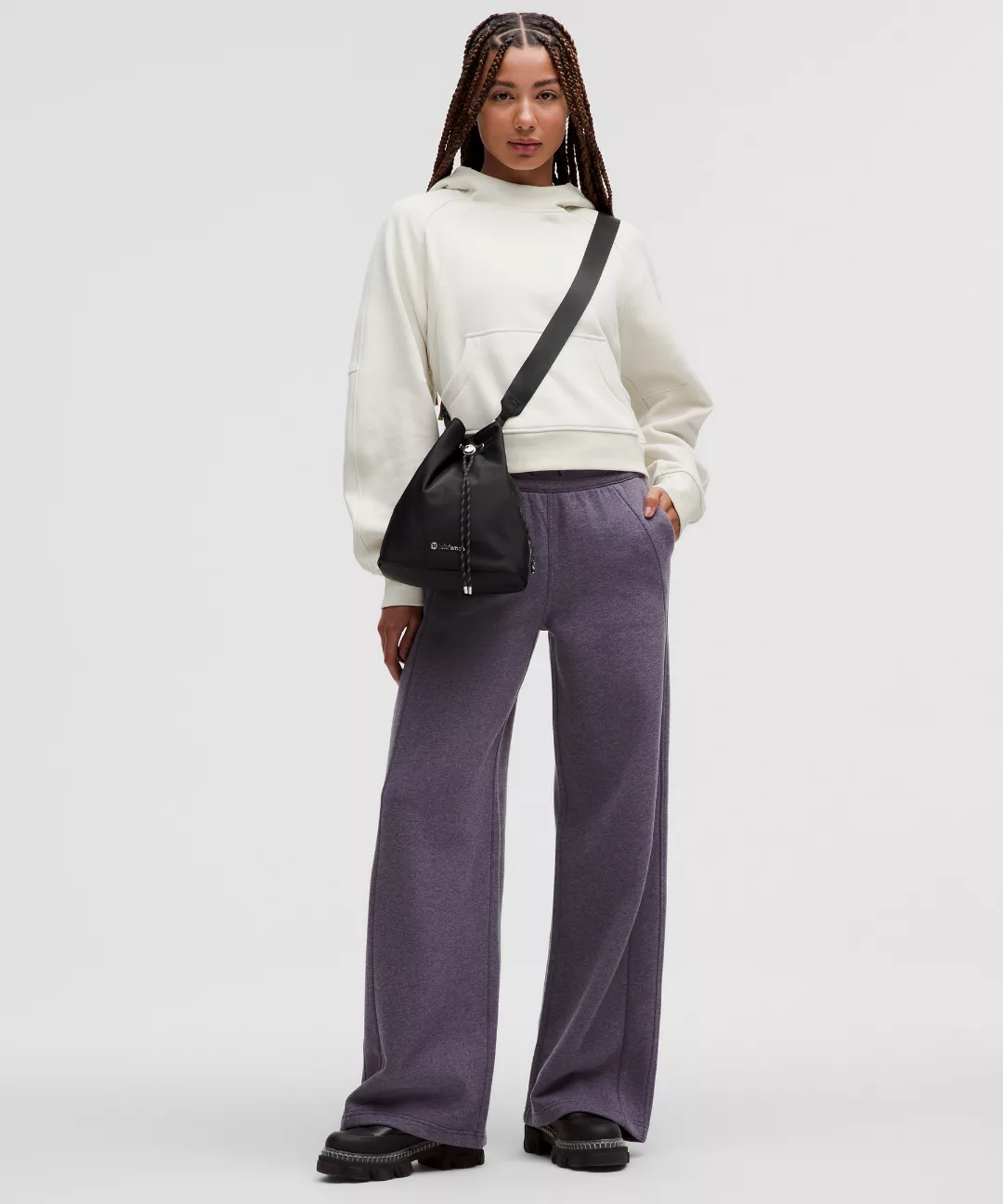 Drawstring Bucket Crossbody Bag 5L