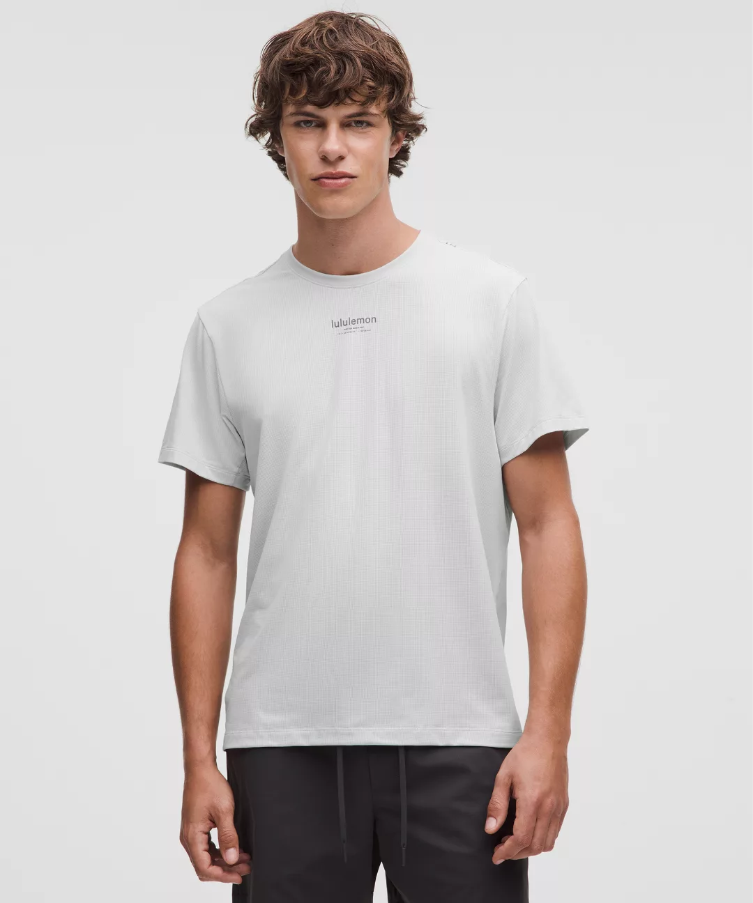 Lightweight Knit Workout Short-Sleeve Shirt