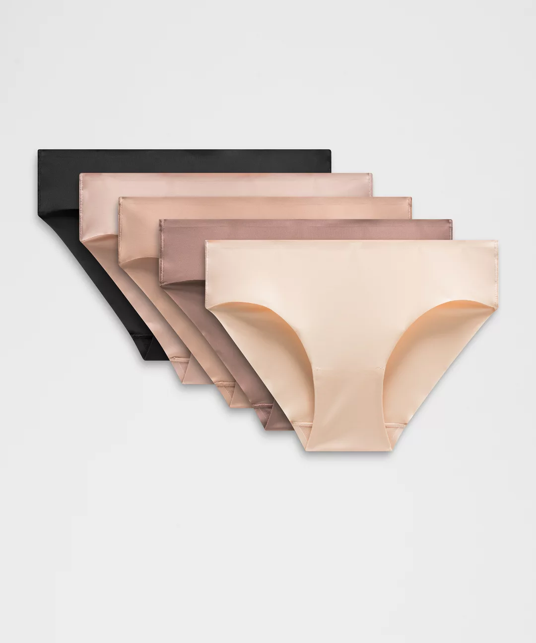 InvisiWear Mid-Rise Bikini Underwear *5 Pack