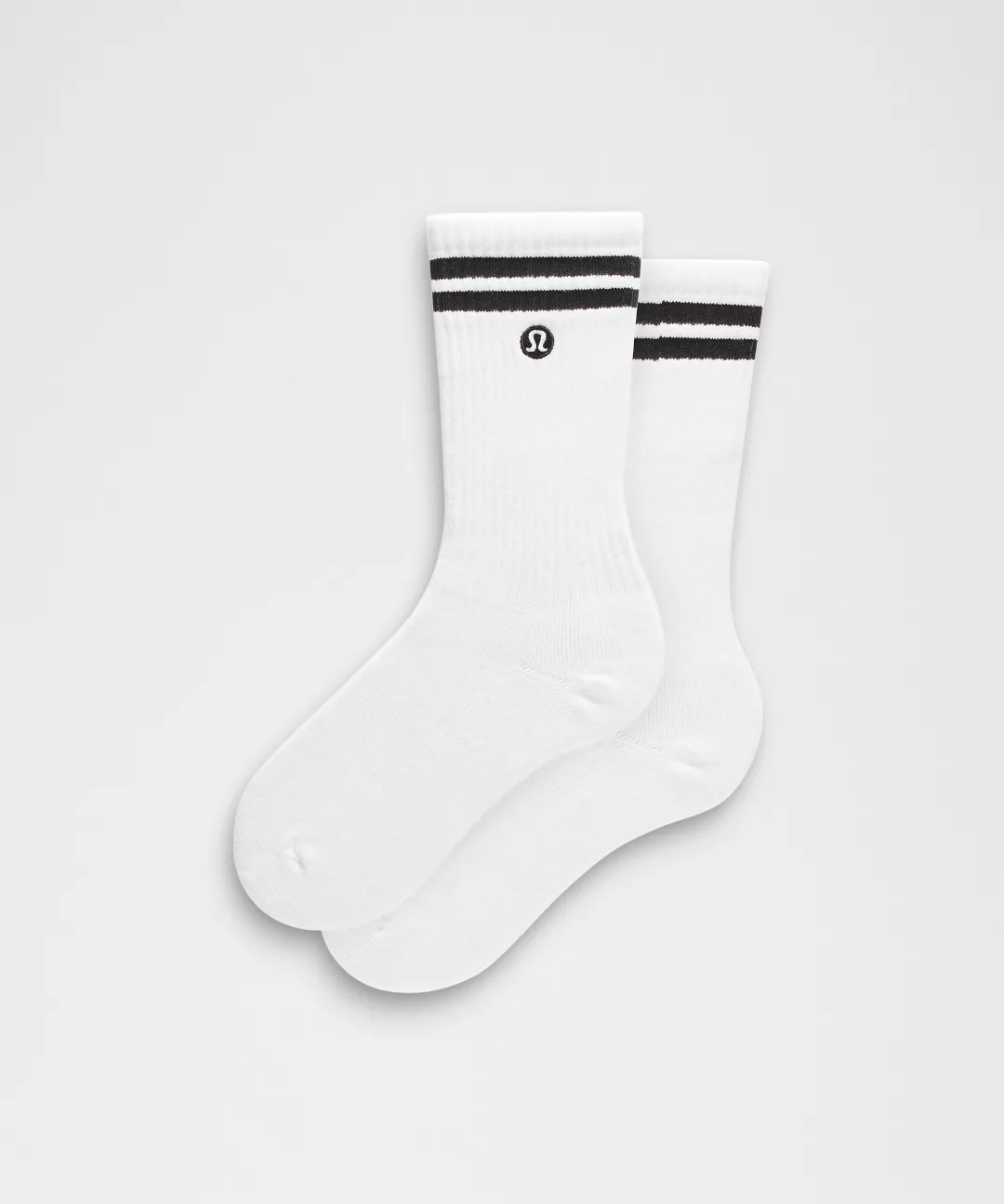 Unisex Daily Essential Crew Socks *Stripe