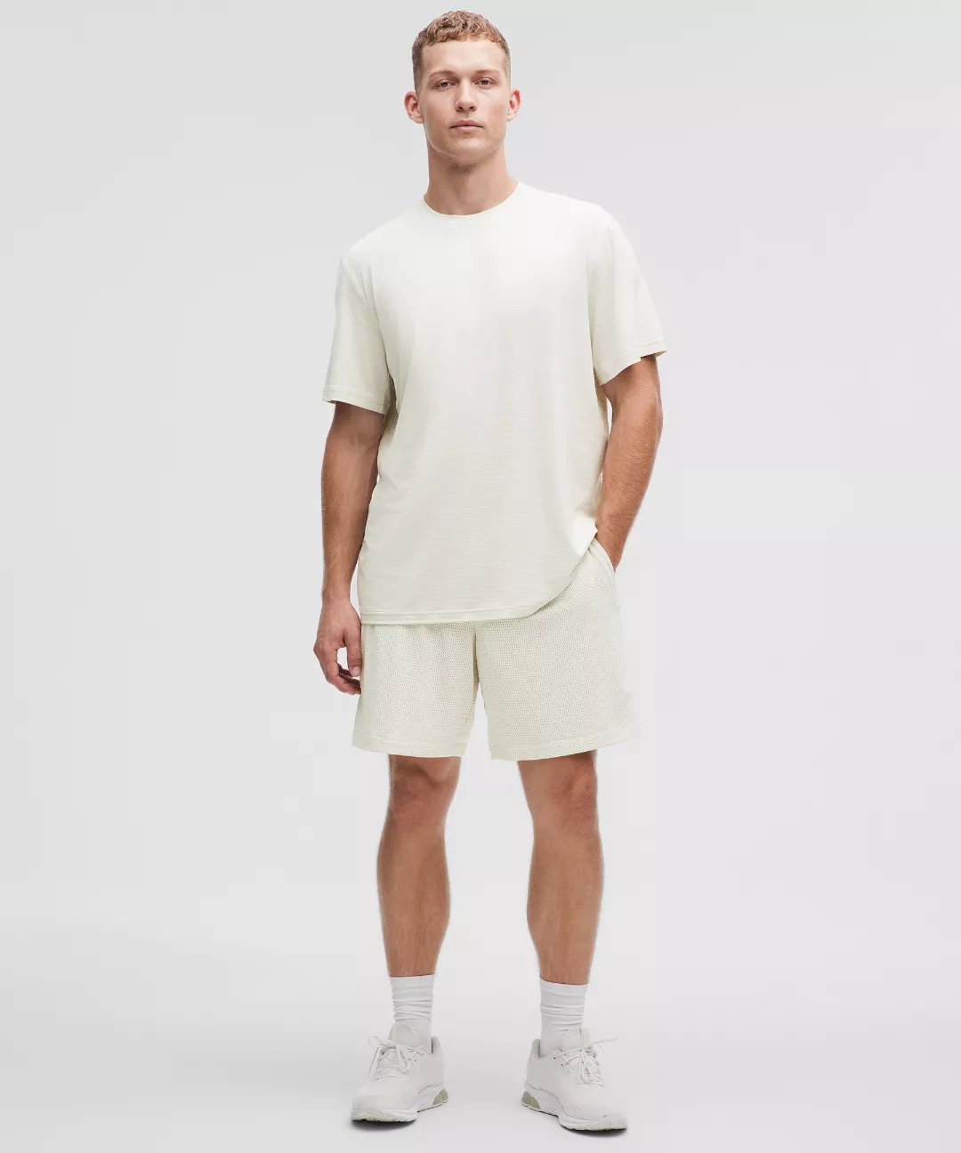 Relaxed-Fit Workout Mesh Short 9"