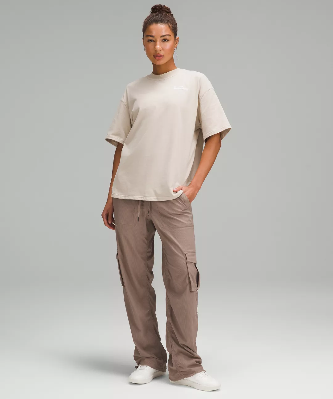 Dance Studio Relaxed-Fit Mid-Rise Cargo Pant