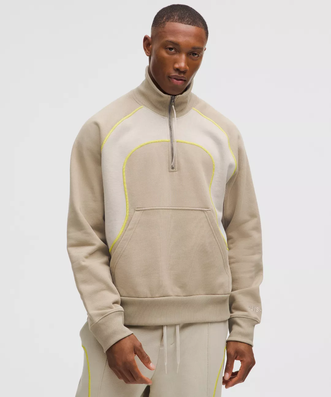 Heavyweight French Terry Quarter Zip *SLNSH Collection