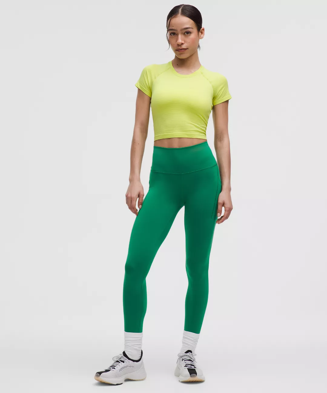 Swiftly Tech Cropped Short-Sleeve Shirt 2.0
