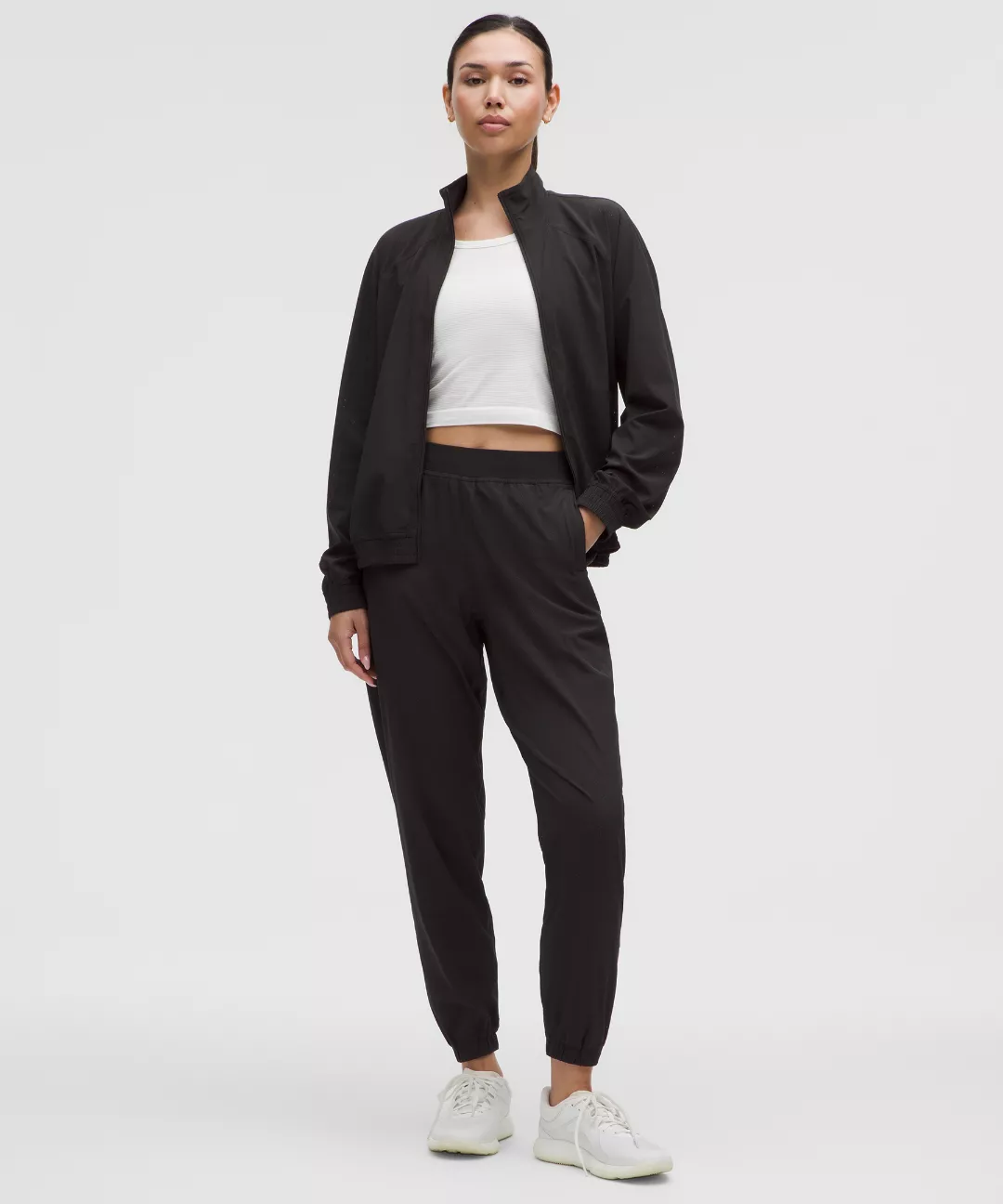 Adapted State Perforated High-Rise Jogger