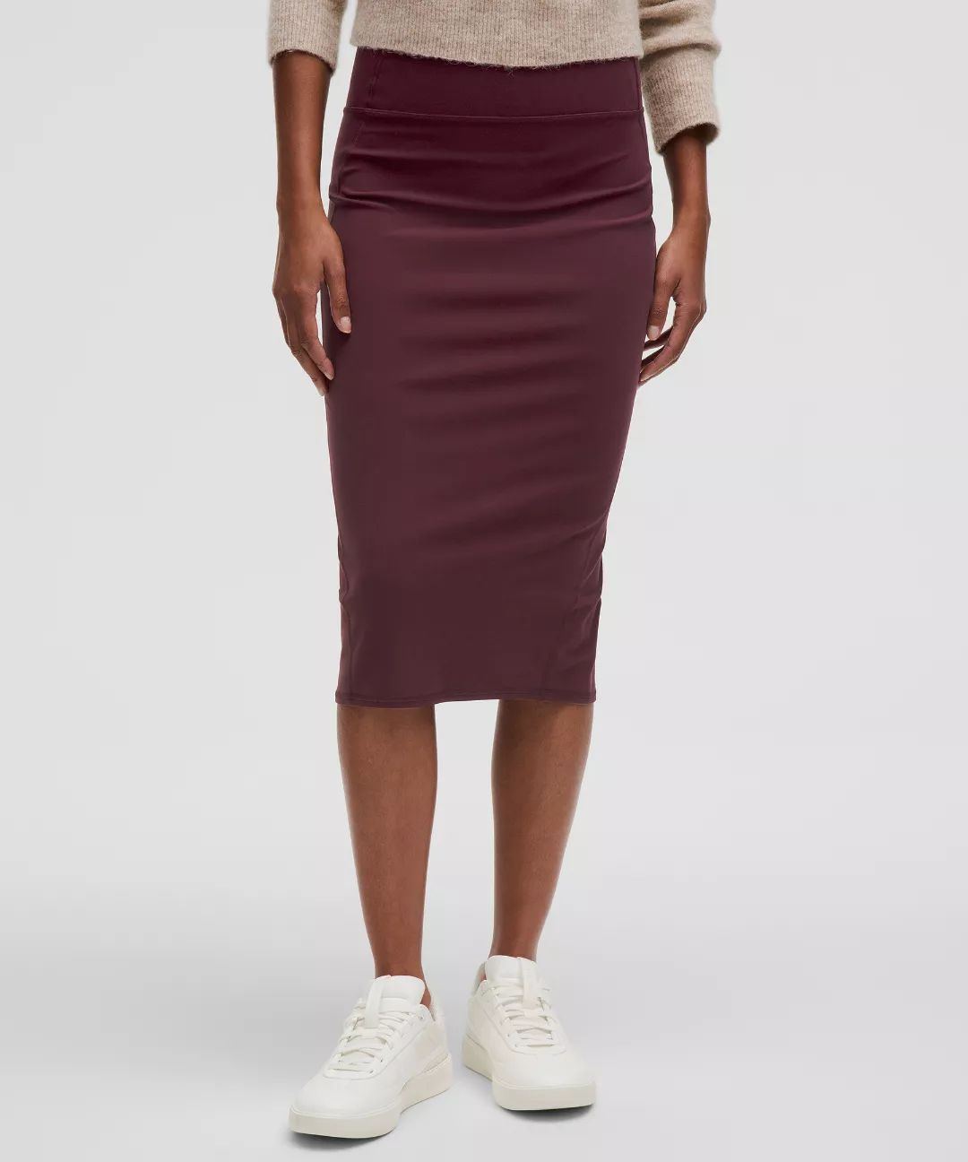 Nulu Slim-Fit High-Rise Skirt