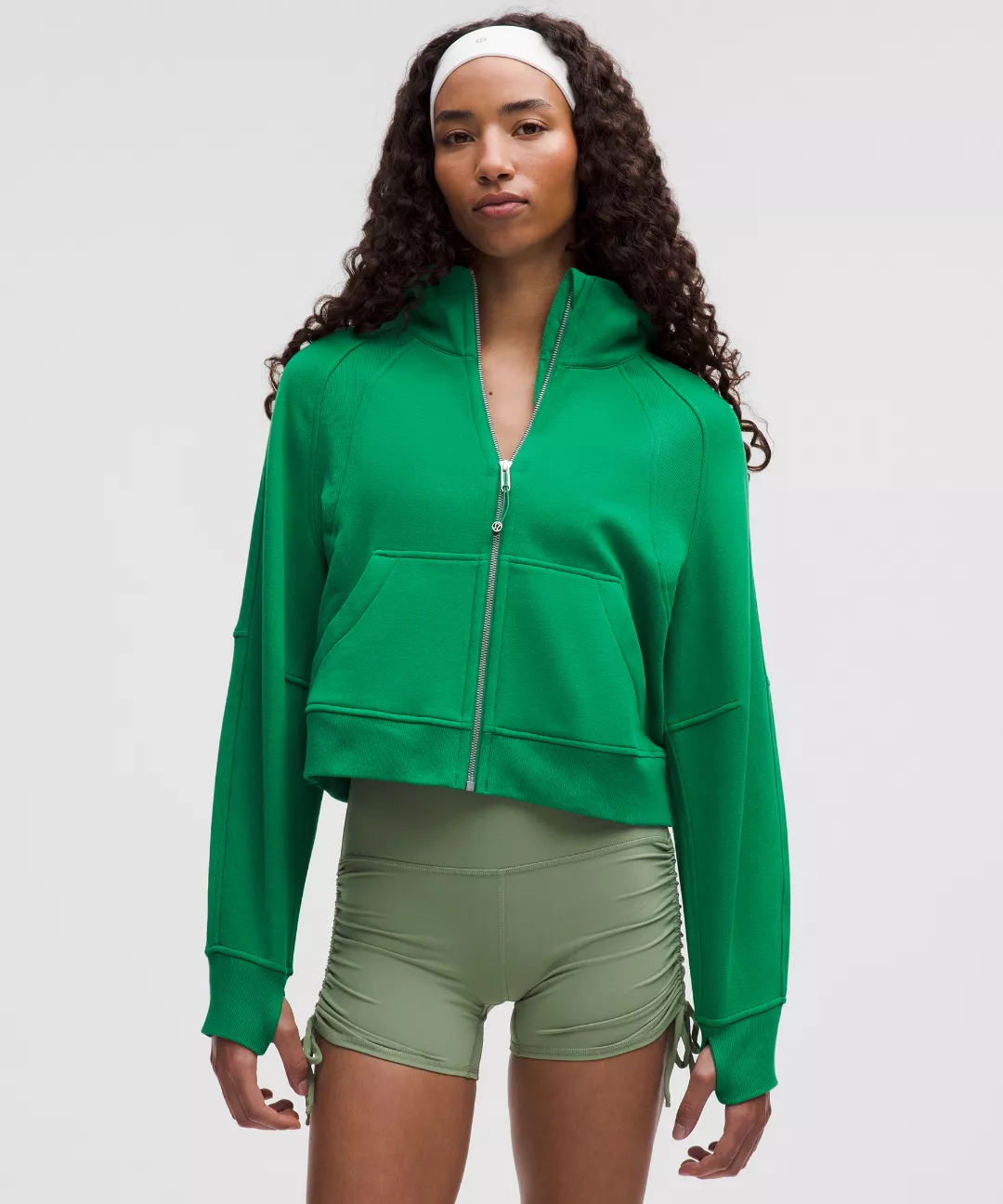Scuba Oversized Full-Zip Hoodie