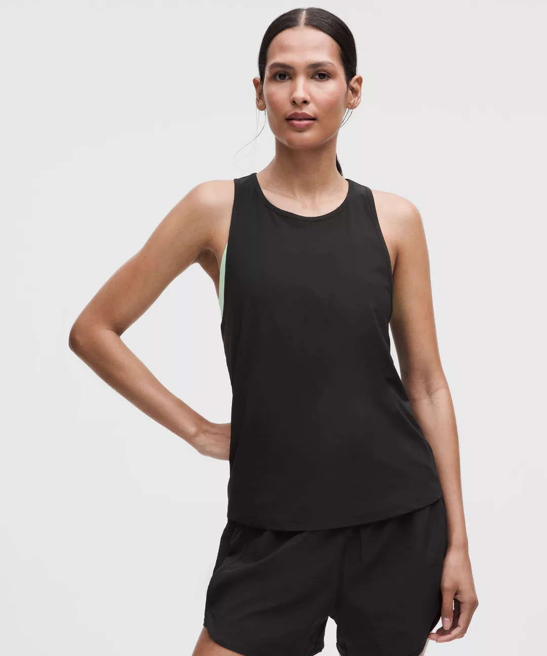 Ruched Racerback Tank Top