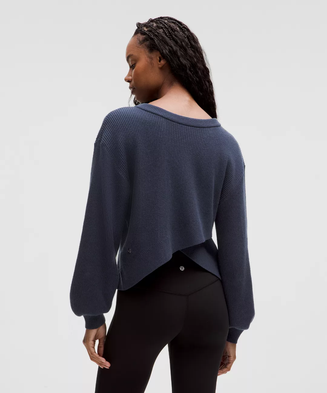 Reversible Crossover Sweater