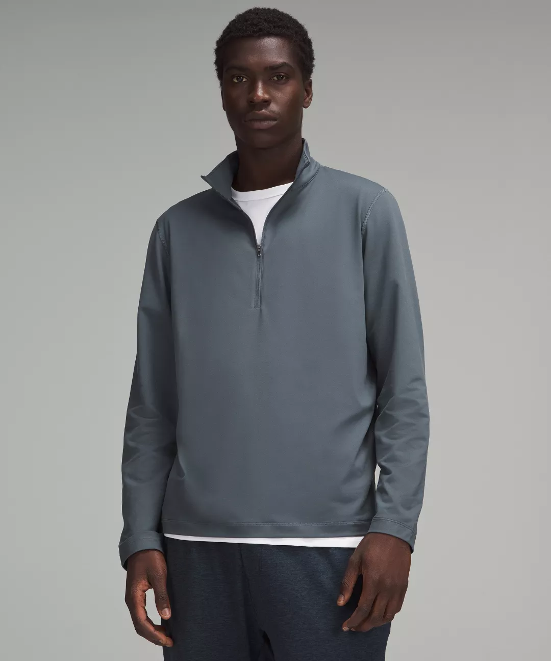Soft Jersey Half Zip