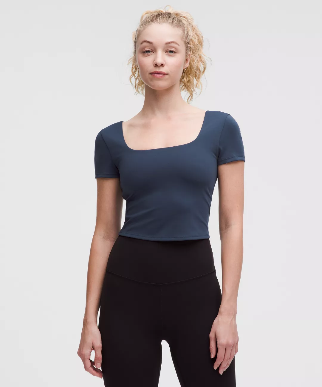 Wunder Under SmoothCover Square-Neck T-Shirt