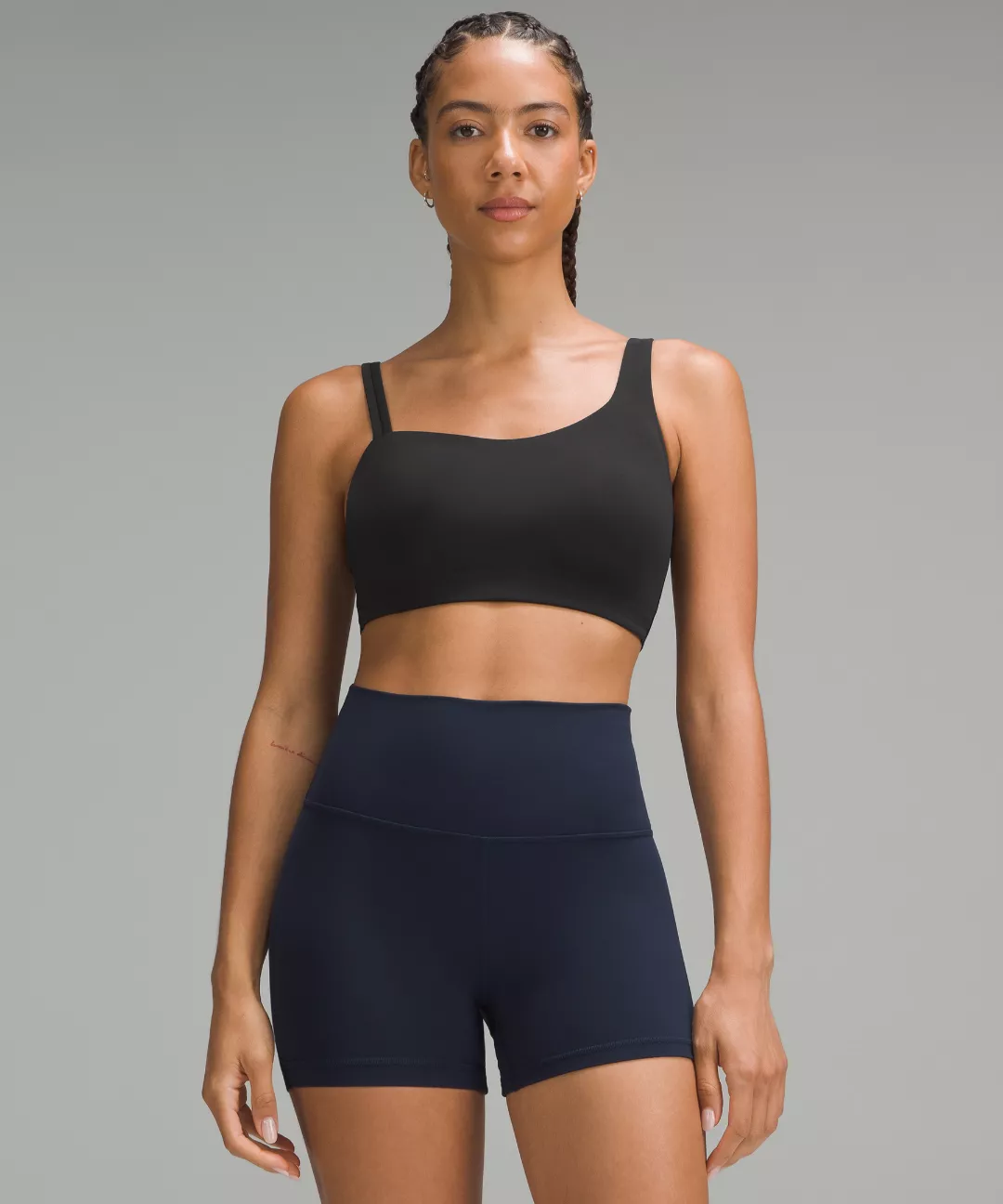 Soft Foam Cup Asymmetrical Bra *Light Support, D/DD Cup