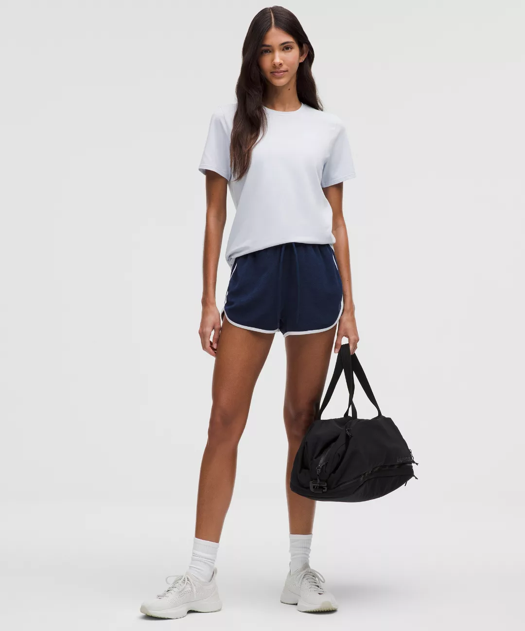 Organic Cotton Straight-Hem Crewneck T-Shirt