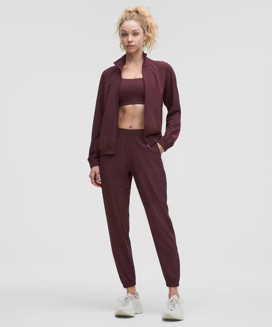 Adapted State Perforated High-Rise Jogger