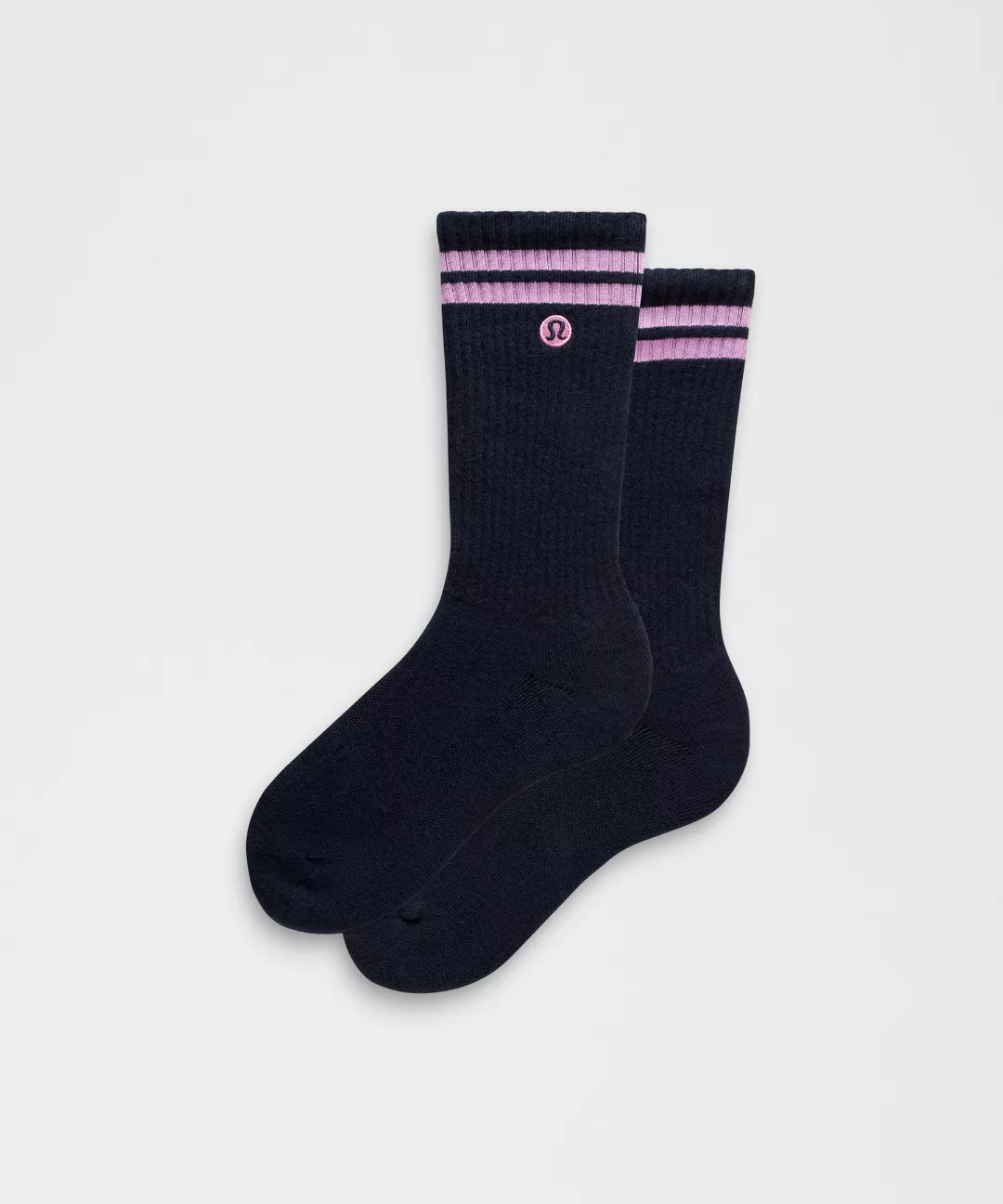 Unisex Daily Essential Crew Socks *Stripe