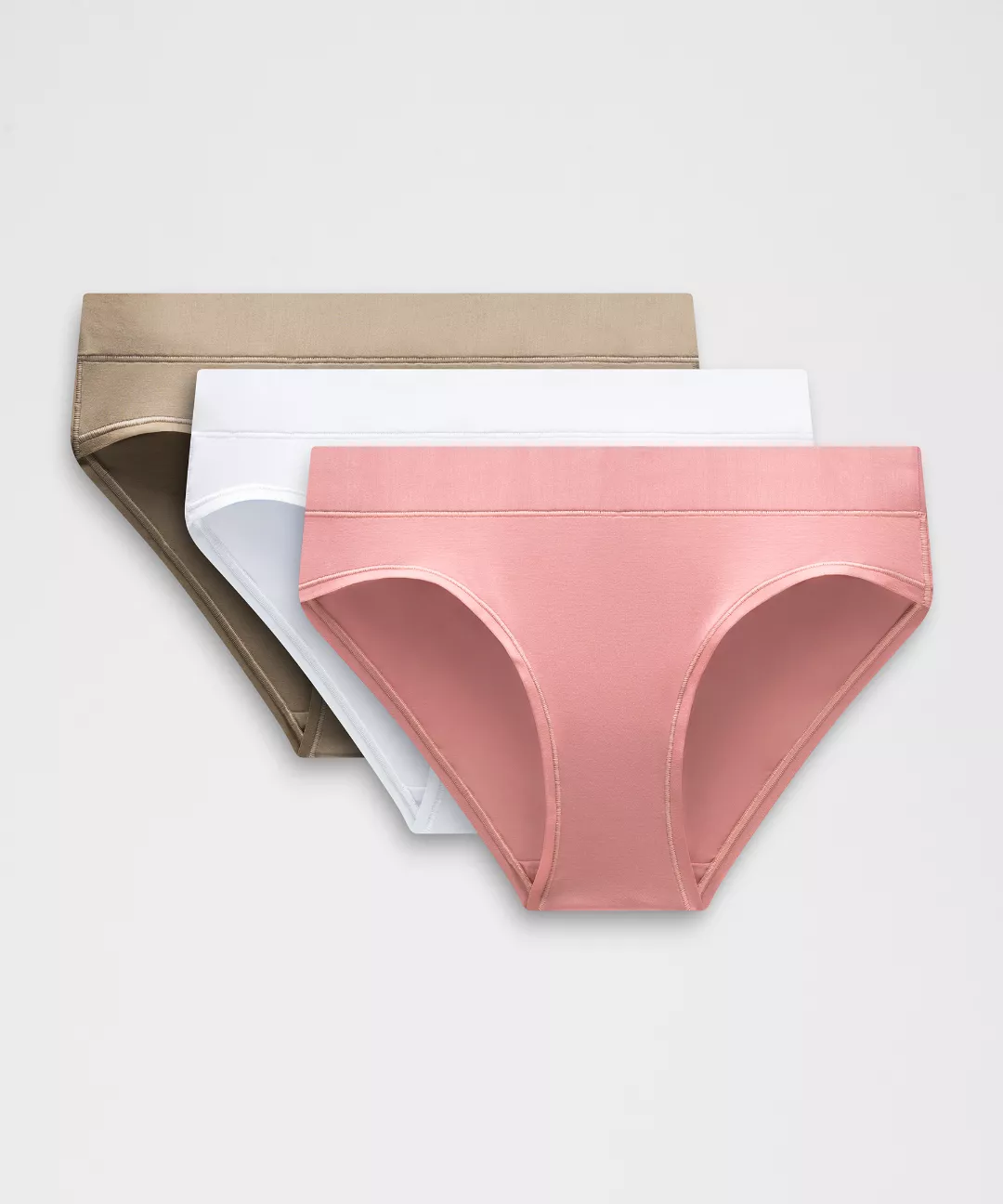 UnderEase Mid-Rise Bikini Underwear *3 Pack