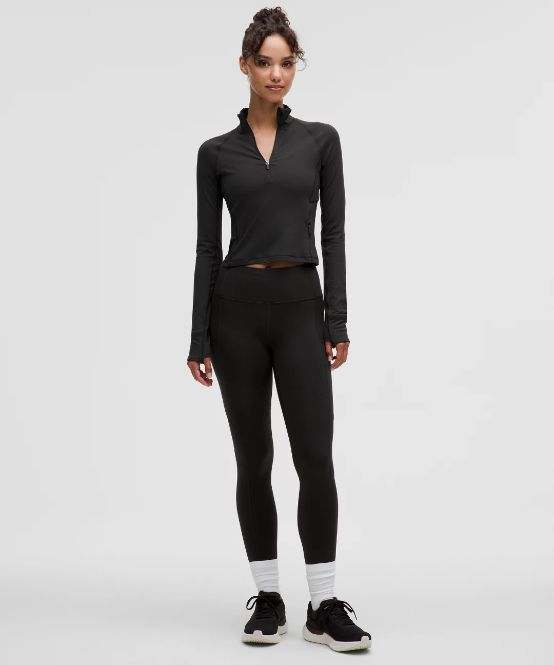 It's Rulu Cropped Half Zip *Updated