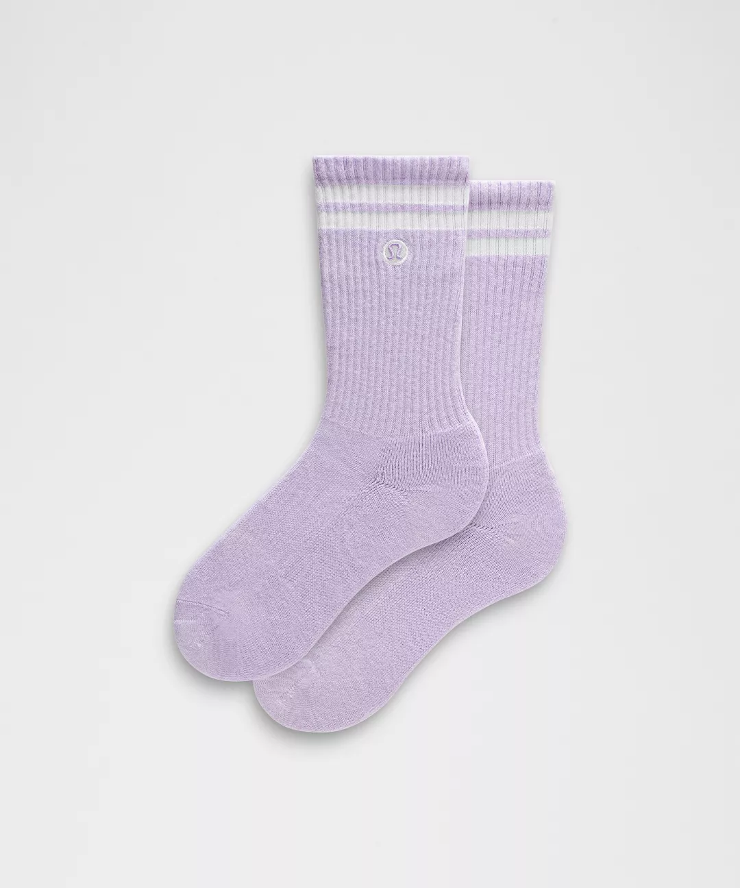 Unisex Daily Essential Crew Socks *Stripe