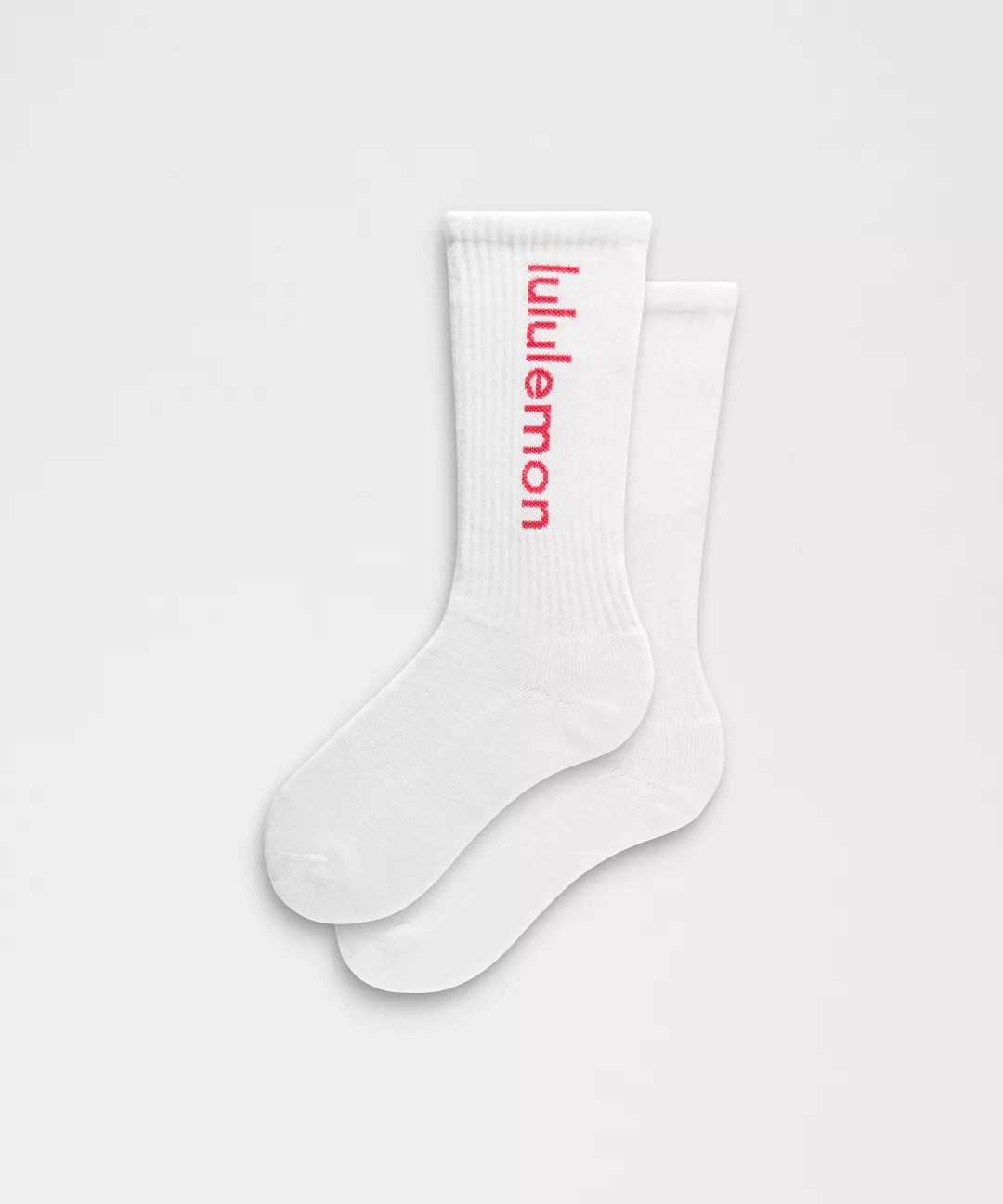 Unisex Daily Essential Crew Socks *Wordmark