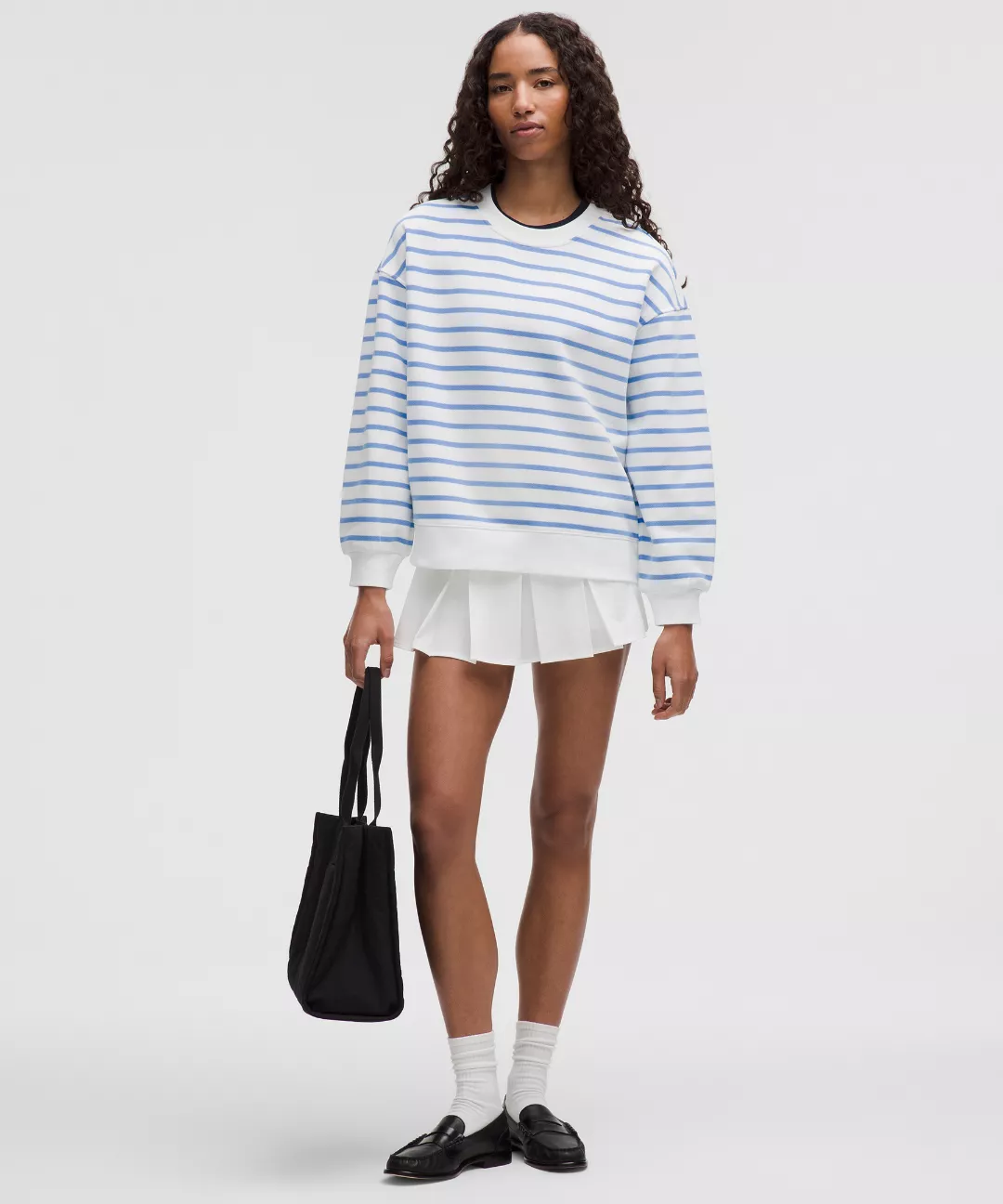 Perfectly Oversized Fleece Crewneck Pullover