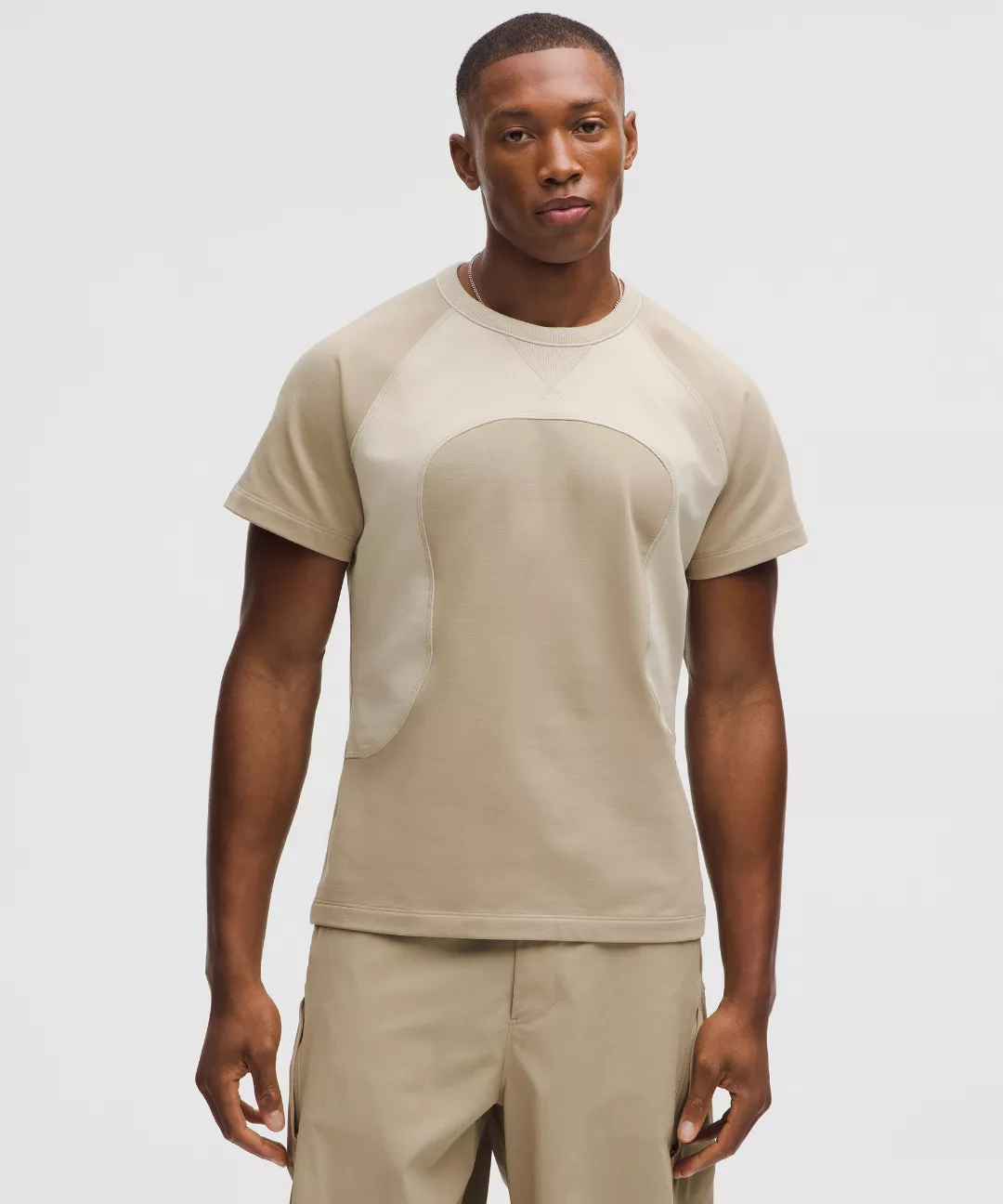 French Terry Tight-Fit T-Shirt *SLNSH Collection