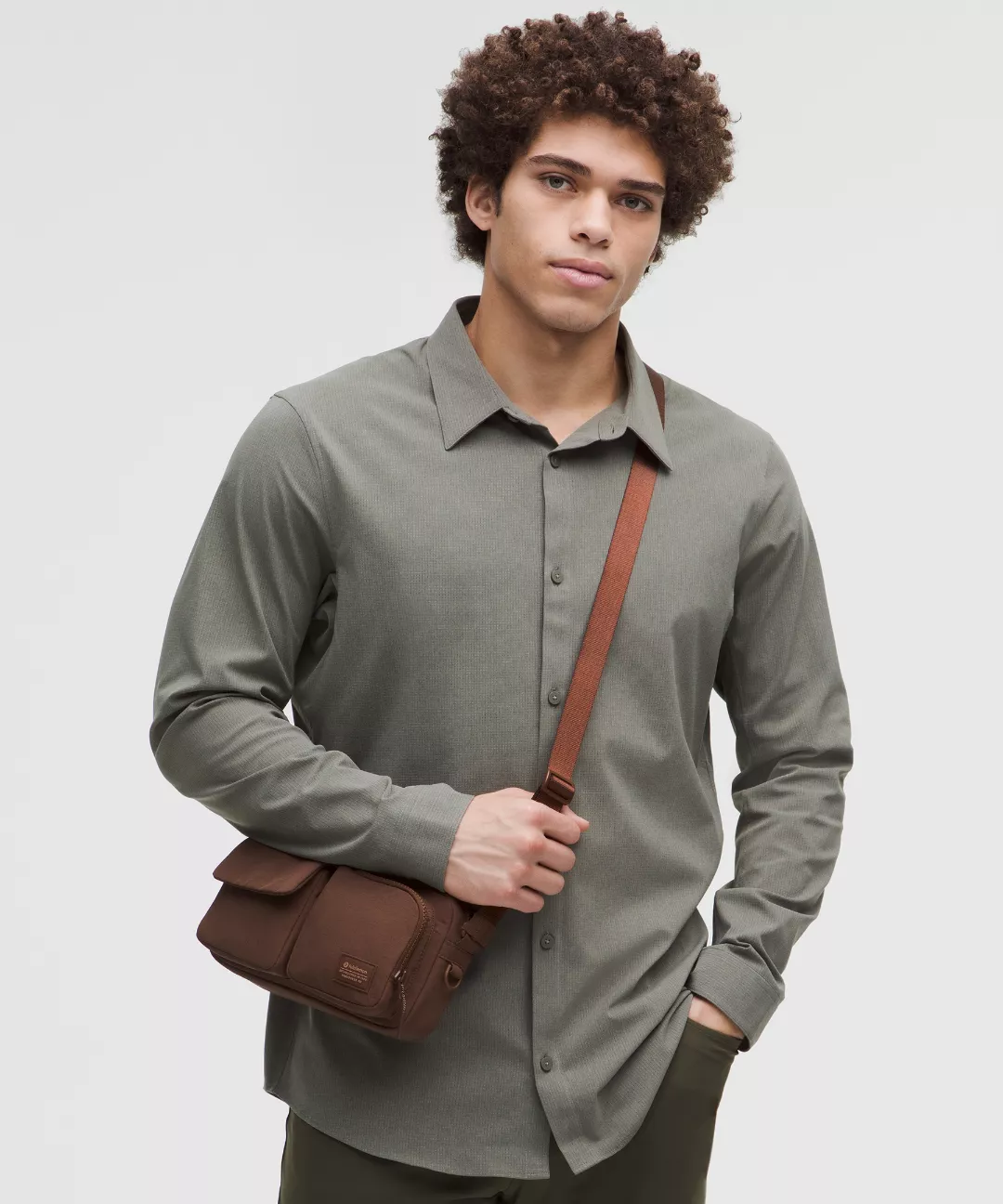 Multi-Pocket Crossbody Bag 2.5L